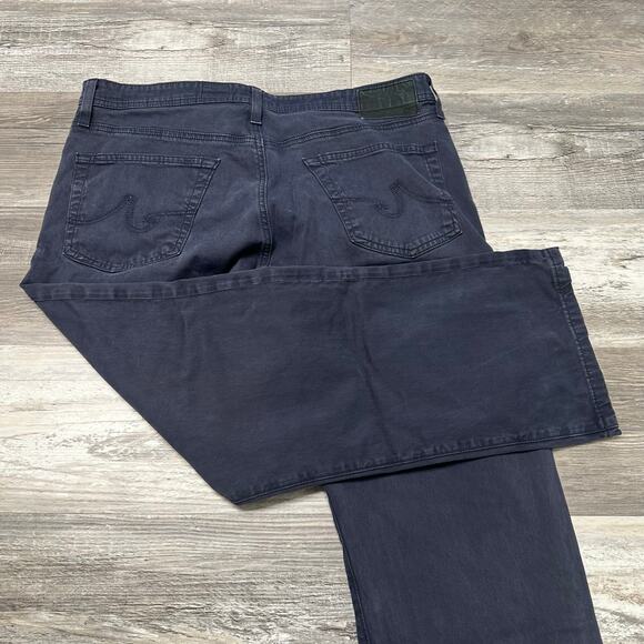 AG Adriano Goldschmied The Protege Indigo Blue Mens 36x27 Straight Leg Jeans EUC - Picture 1 of 12
